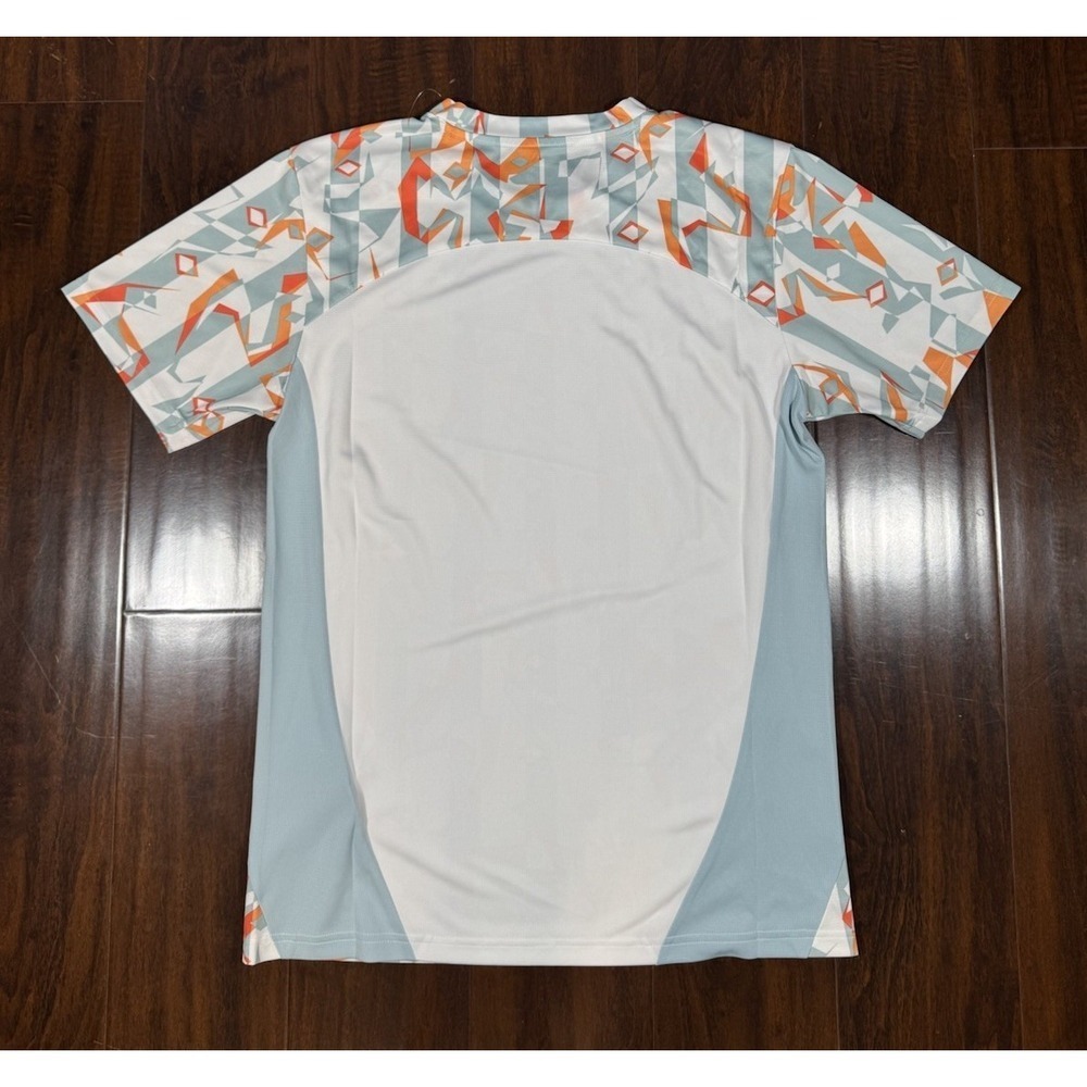 PUMA Neymar Jr Creativity Soccer Jersey White Blue Men's Sz M *NEW* 658953-13 - Picture 7 of 7
